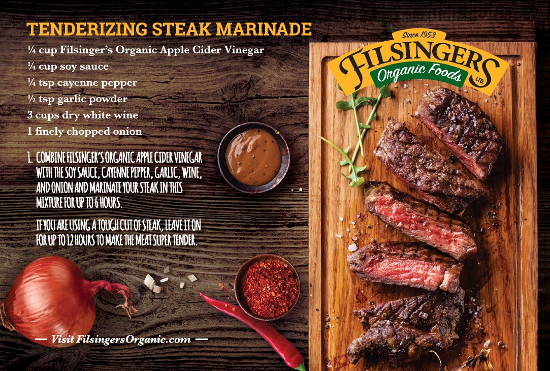 Marinade for tough outlet steak